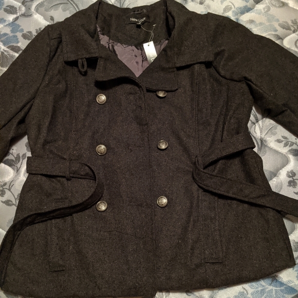 New Look Jackets & Blazers - Women pea coat by new look